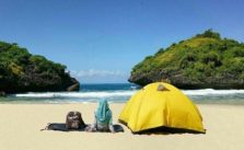 Rute Dan Lokasi Pantai Sedahan Gunung Kidul, Pantai Cocok Untuk Camping